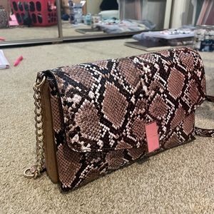 Snakeskin purse